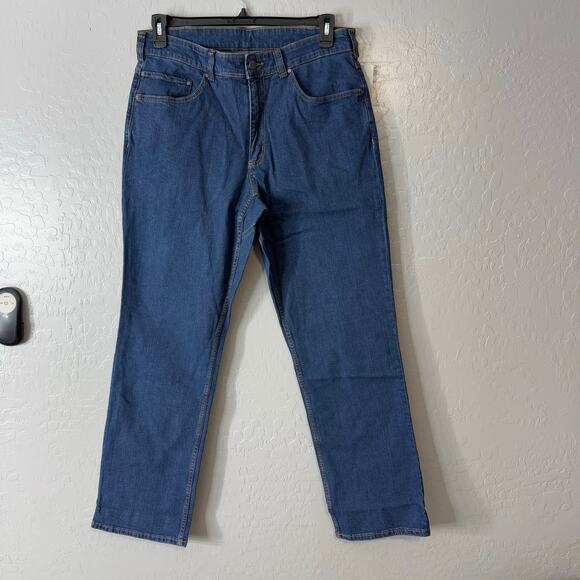 Duluth Trading Men's 40 Grit Flex Relaxed Fit Jeans, 34x32, 40356, - Picture 1 of 7